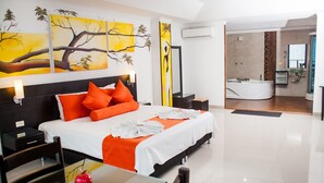 Suite | Minibar, iron/ironing board, WiFi (free), bed sheets - Hotel Abadia (Neiva)