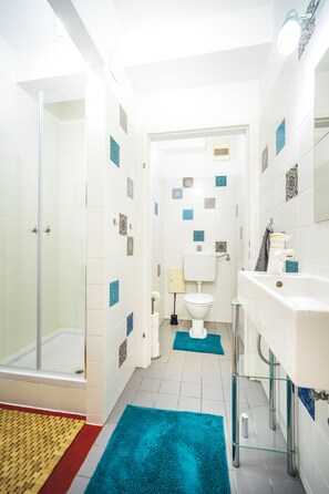 Appartement, 2 chambres, 2 salles de bains | Salle de bain