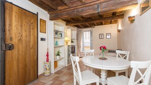 Apartment, 1 Bedroom | In-room dining - Rental in Rome Falegnami (Rome)