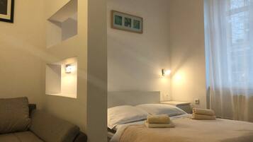 City Apartment | 1 bilik tidur, langsir/tirai gelap terus, seterika/papan seterika