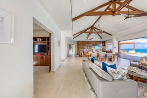 TV, DVD player - Villa Amandara (Les Terres Basses)