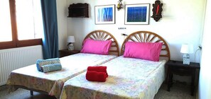 3 chambres, lit de bébé portatif, accès au Wi-Fi (inclus)