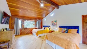 1 makuuhuone, silitysrauta/-lauta, Wi-Fi, vuodevaatteet