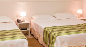 Luxury Quadruple Room | Hypo-allergenic bedding, minibar, desk, laptop workspace