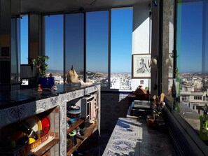 Interior - Loft with panoramic terrace 5 minutes from the beach (Tanger)