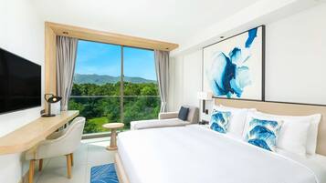 Deluxe Room, 1 King Bed, Mountain View | View from room