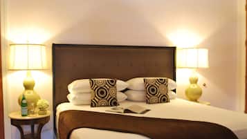 Quarto exclusivo, 1 cama King, quartos conectados | Roupas de cama de algodão egípcio, roupas de cama premium