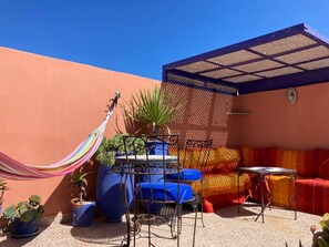House | Balcony - Romantic Stylish Riad With two Fabulous Terraces (Essaouira)
