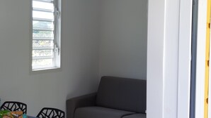 Interior - Equipped bungalow for 4 people special promo rate for landscaping in progress (Baie Mahault)