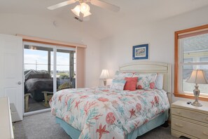 4 bedrooms, iron/ironing board, WiFi, bed sheets - Life Is Good: Ocean & Sound Views, Private Pool & Hot Tub, Quick Walk to Beach (Nags Head)
