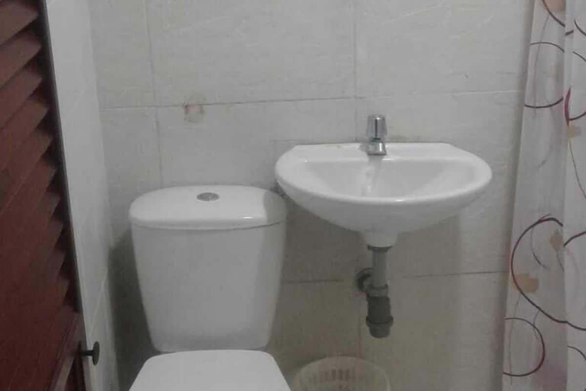 shower, towels, soap, toilet paper