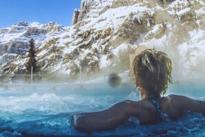 Sauna, fuentes de agua termal o mineral