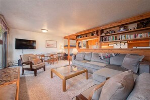Condo, 1 Bedroom | Living room | 32-inch TV with digital channels, DVD player - Bearberry by JHRL (Wilson)