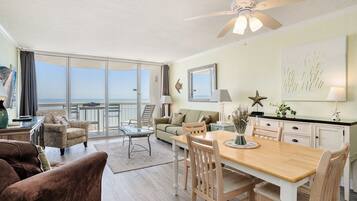 Condo, 1 Bedroom | Living area | TV