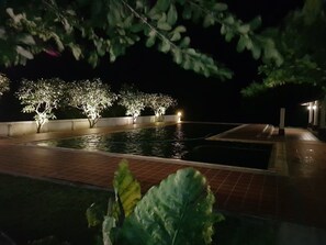 Outdoor pool - Beautiful, sea-view,  3-bedroom condo situated on the southern Gulf of Thailand (Khanom)