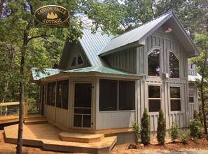 Exterior - Handicap Accessible cottage at Desoto Falls Mentone, AL  Central Time Zone (Mentone)