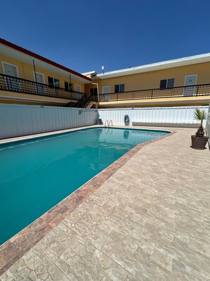 Seasonal outdoor pool