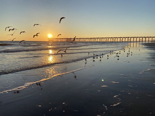 Spacious clean condo,  large pool, plus many extras.   Perfect for families.