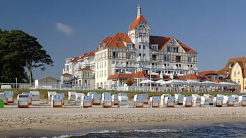 Accommodatie ligt op het strand