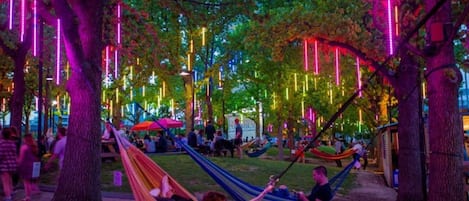 Enceinte de l’hébergement