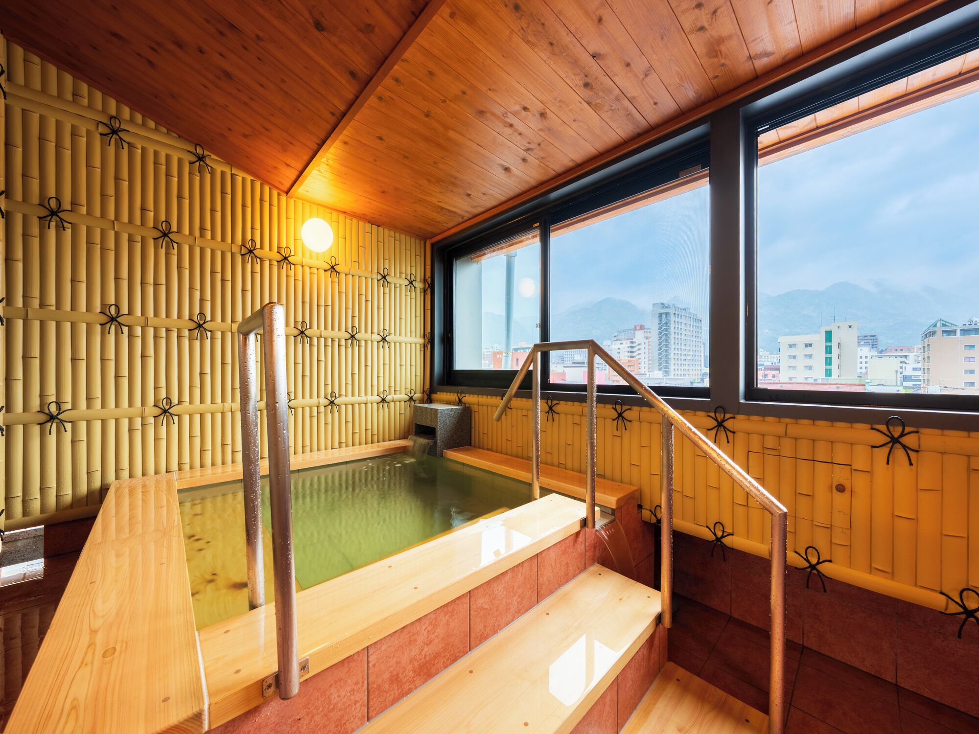 Special Modern Japanese-Western Room with Semi-Open-Air Bath - Non-Smoking | In-room safe, iron/ironing board, free WiFi