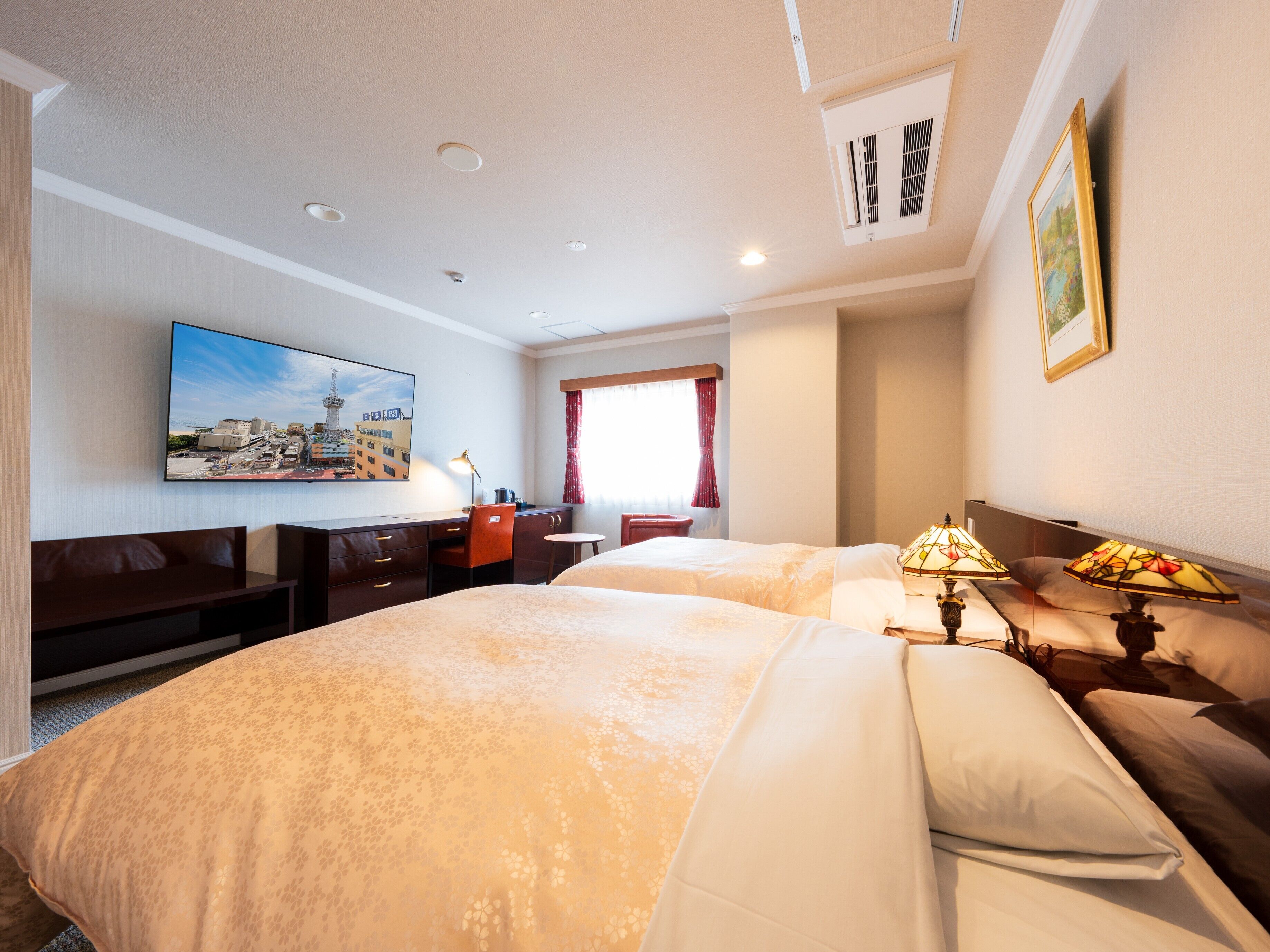 Standard-Zweibettzimmer, Nichtraucher | Zimmersafe, Bügeleisen/Bügelbrett, kostenloses WLAN