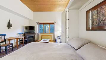 Iron/ironing board, free internet, bed sheets