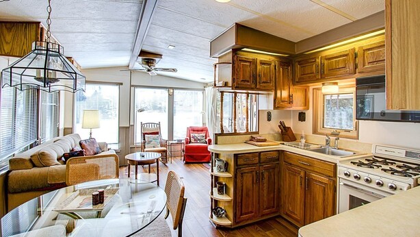 House (#244) | Private kitchen | Coffee/tea maker, fridge, microwave, stovetop - #244 (Breckenridge)