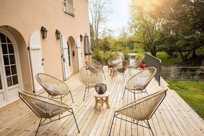 Terrace/patio - Le Moulin d'Avezé (Avezé)
