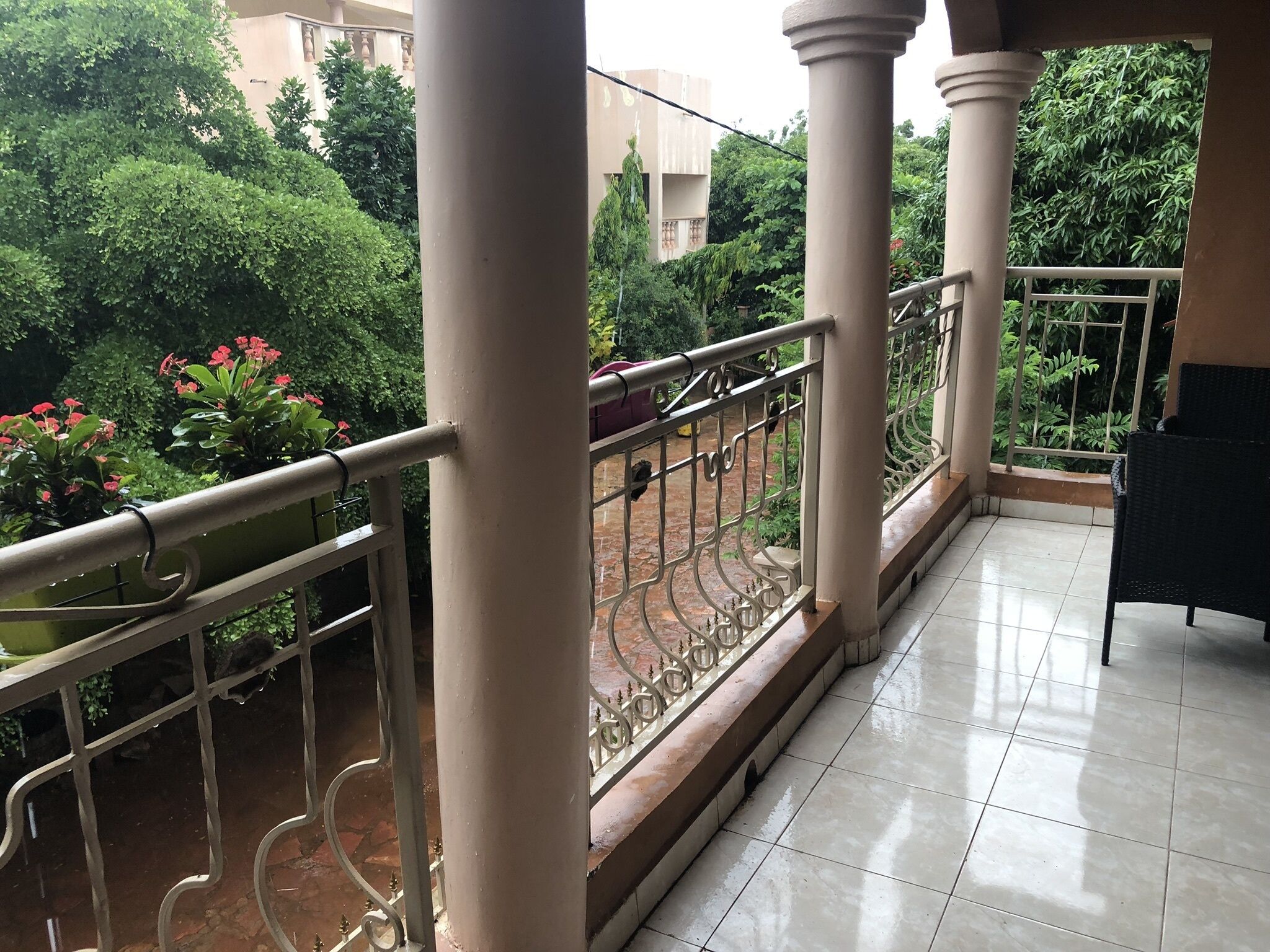 المنطقة المحيطة بالمنشأة