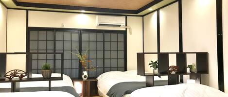 3 bedrooms, desk, soundproofing, free WiFi