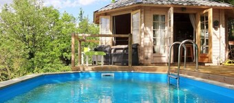 Le Vallon des Etoiles⭐ Cottage in Ardèche - Nature, Spa, and Private Pool