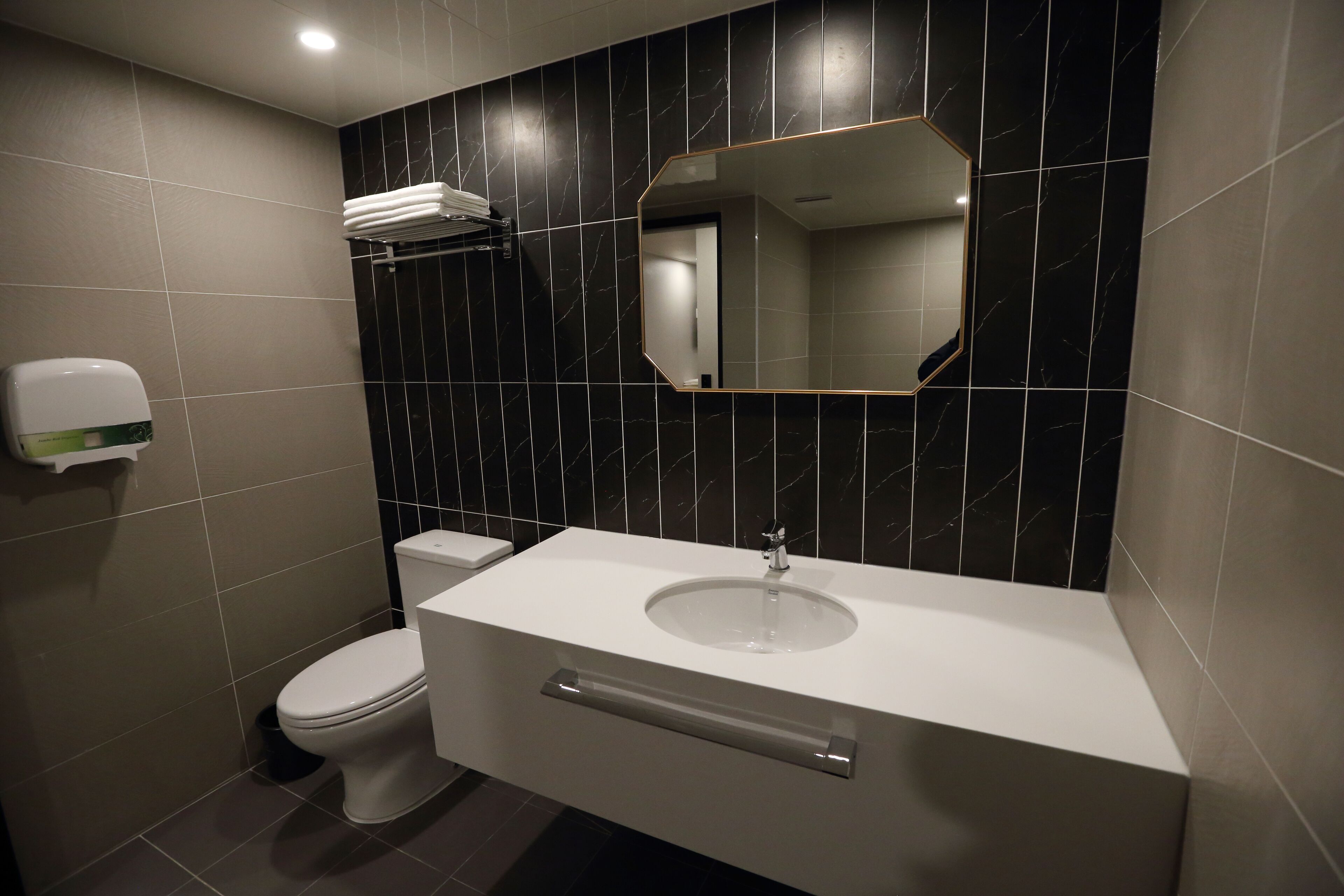 twin room | bathroom sink