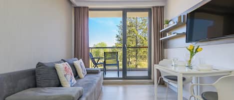 Studio (109) | Living area | Flat-screen TV