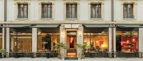 Façade de l’hébergement