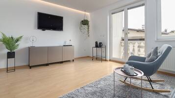 Chambre Double Confort, salle de bains commune | 1 chambre, décoration personnalisée, ameublement personnalisé