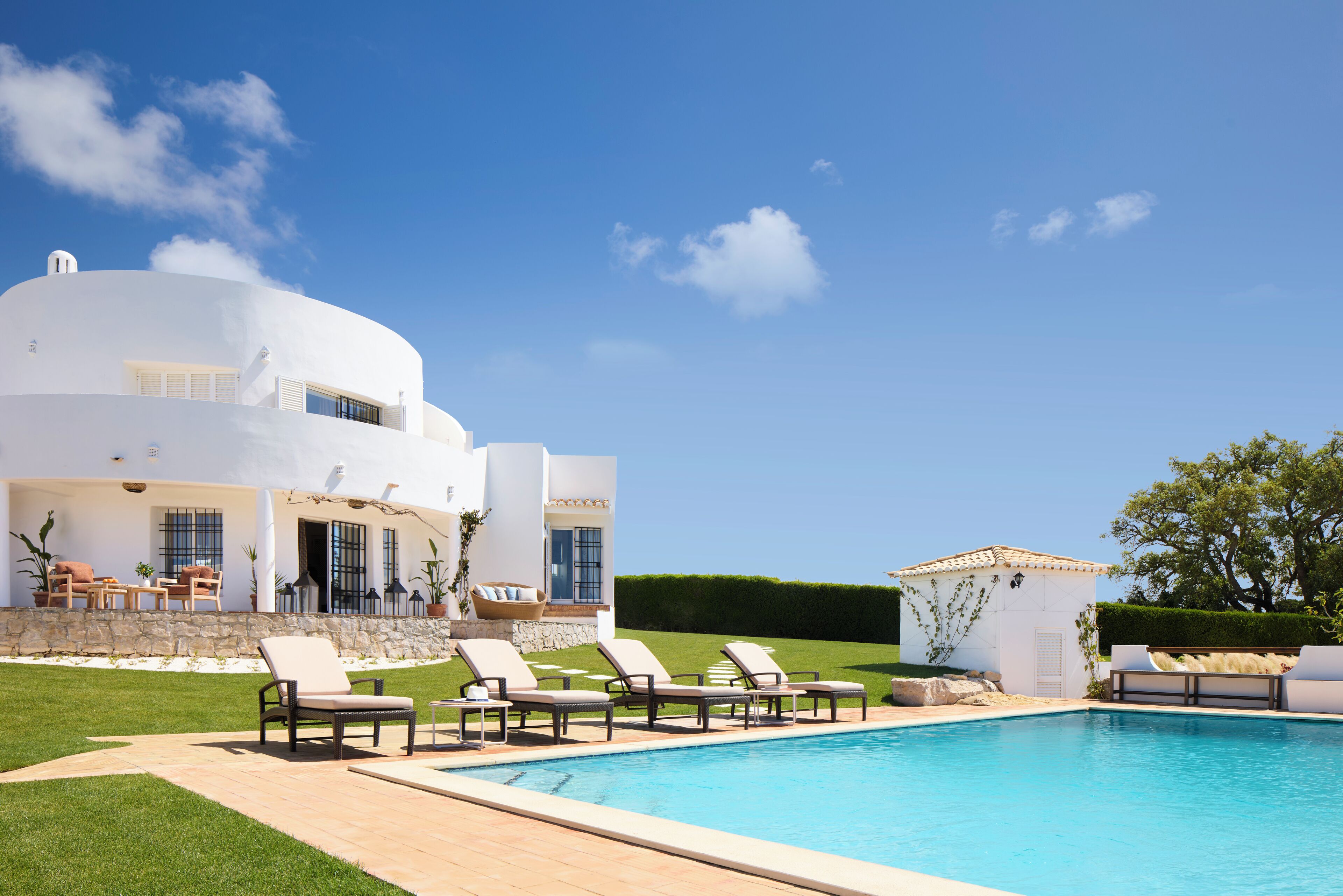 Voorkant van accommodatie