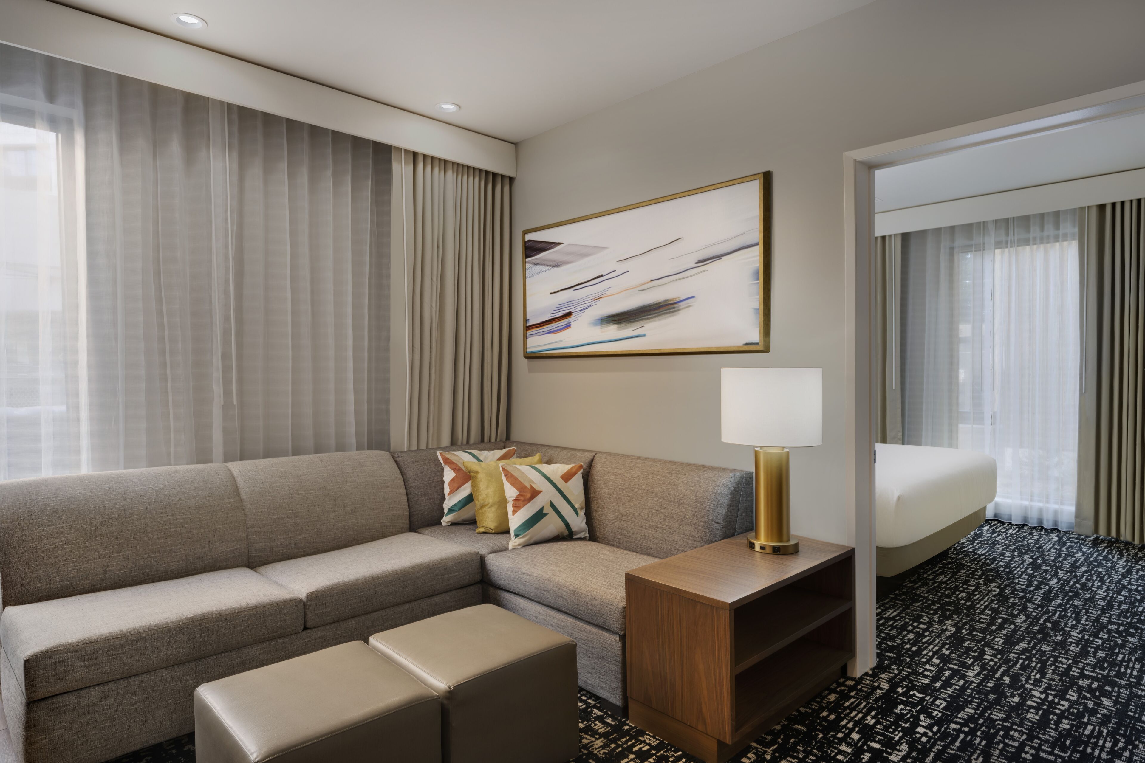 1 bedroom, premium bedding, in-room safe, desk