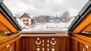 Leilighet (17 z antresolą) | Balkong