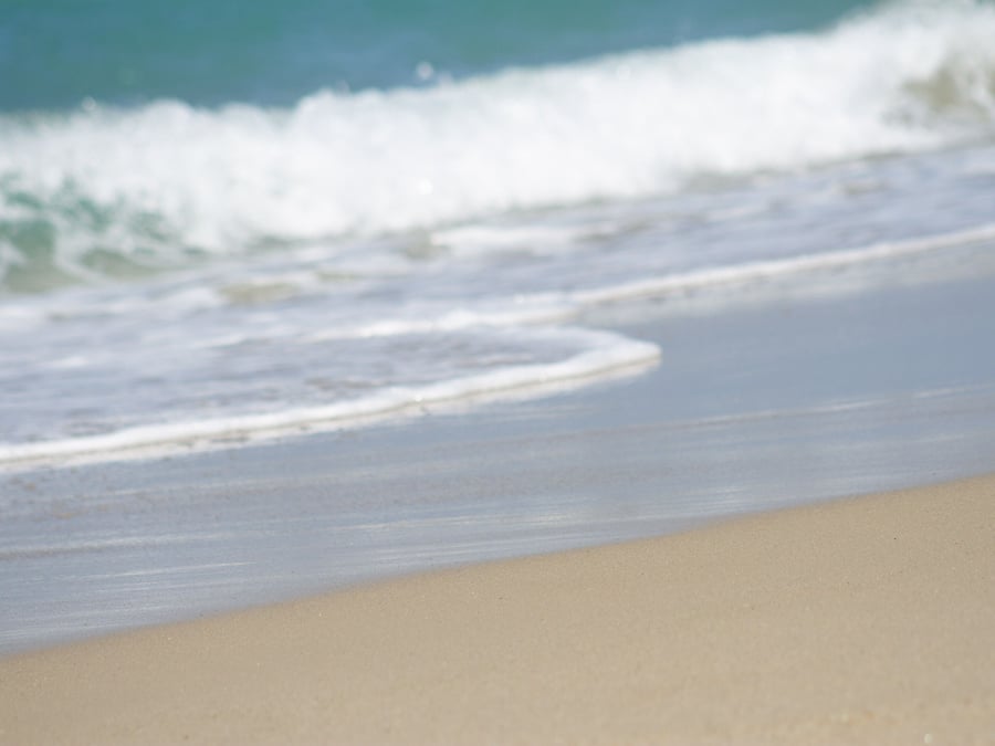 Beach nearby, white sand, beach massages