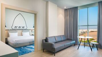 Suite, 1 Bedroom | In-room safe, desk, laptop workspace, blackout drapes