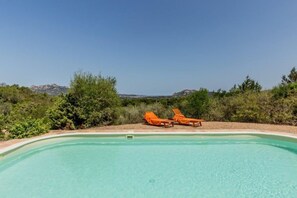 Outdoor pool - Villa with private pool, 5 bedrooms, 5 bathrooms, wifi (San Pantaleo)