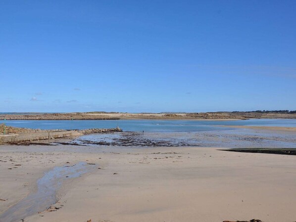 Tæt på stranden