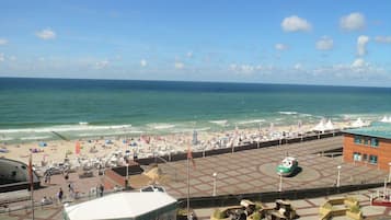 Vlak bij het strand