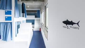 Bunk Bed in Mixed Dormitory Room | In-room safe, blackout curtains, free WiFi