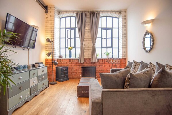 Appartement, 2 chambres | Coin séjour