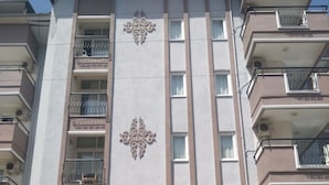 Fassade der Unterkunft