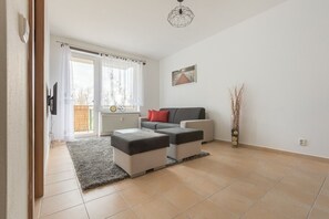 Appartement Standard, 1 très grand lit et 1 canapé-lit | Coin séjour