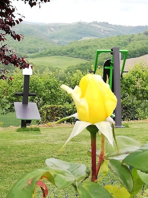 Vue depuis l’hébergement