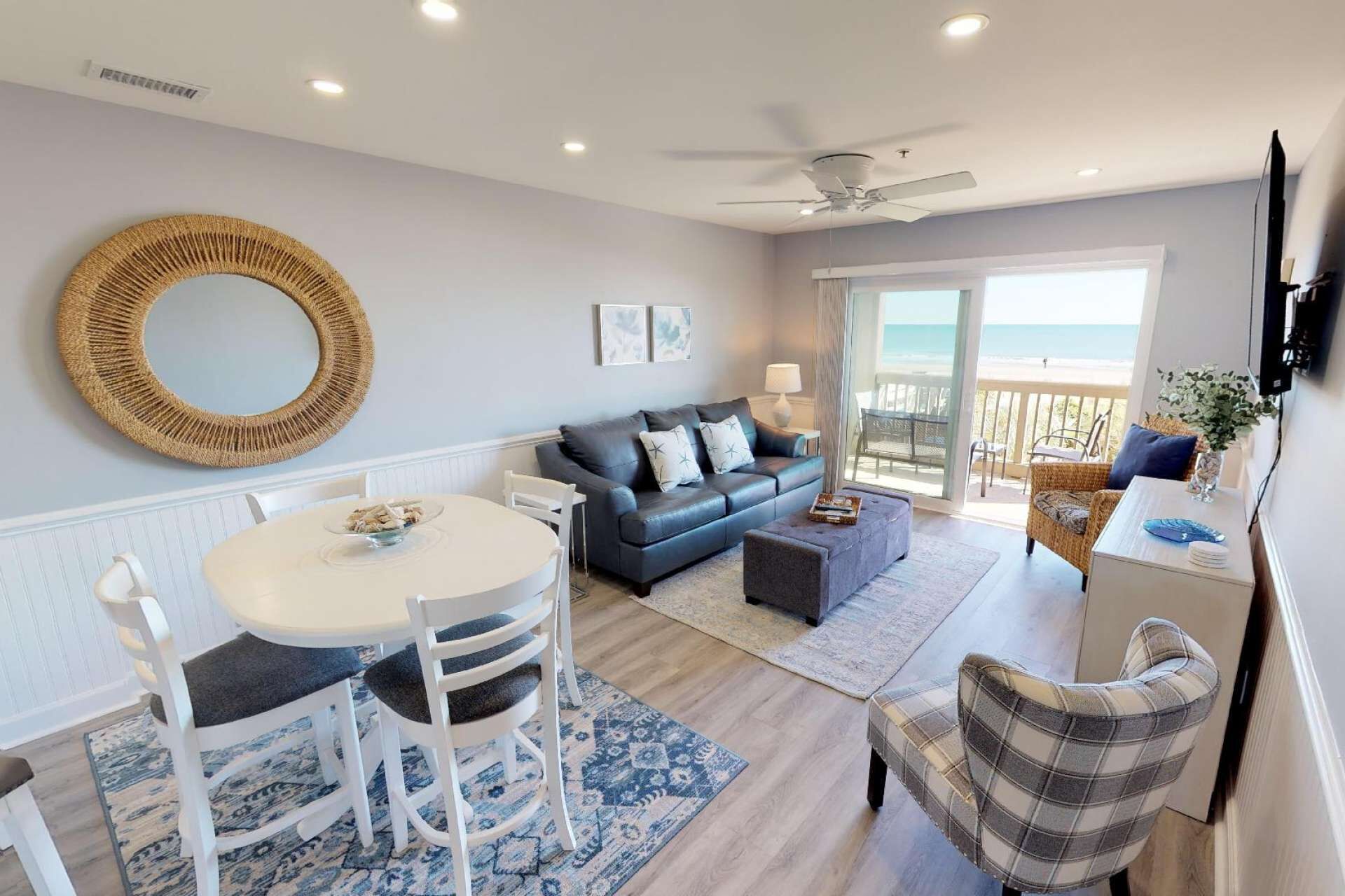 Completely Renovated 3 Bed/2 Bath Oceanfront Condo!